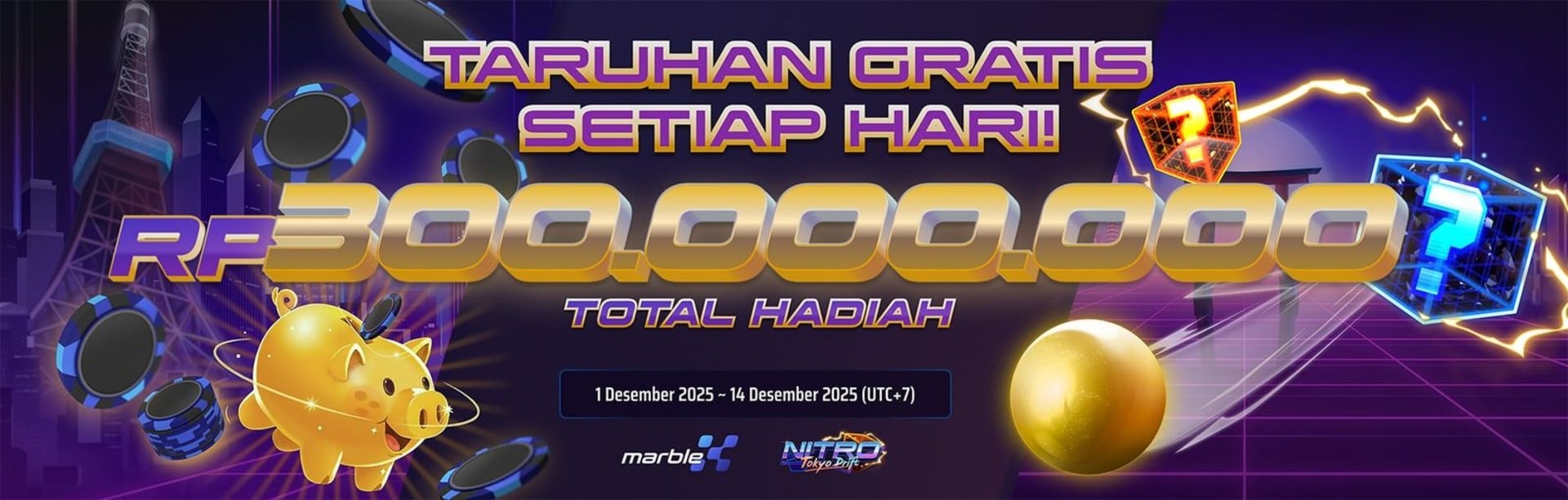 MARBLEX - Balapan Gacor! Taruhan Gratis Setiap Hari